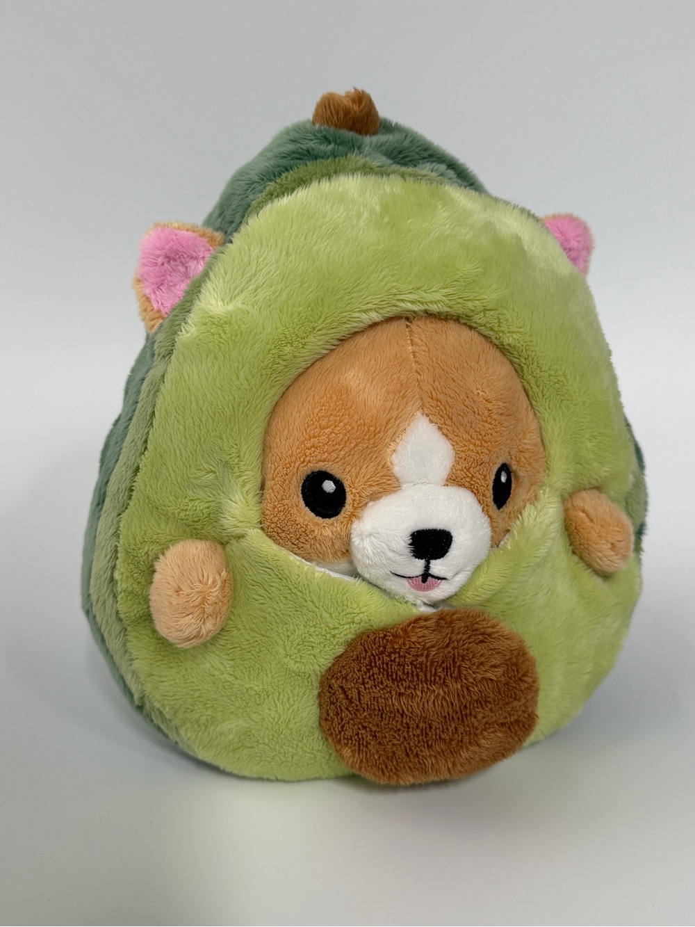 Squishable Undercover Corgi in Avocado
